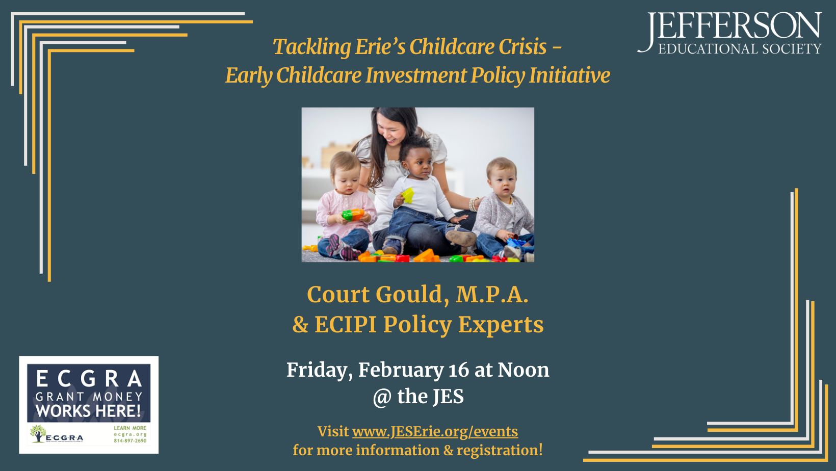 Tackling Erie's Early Childcare Crisis - Early Childcare Investment Policy Initiative